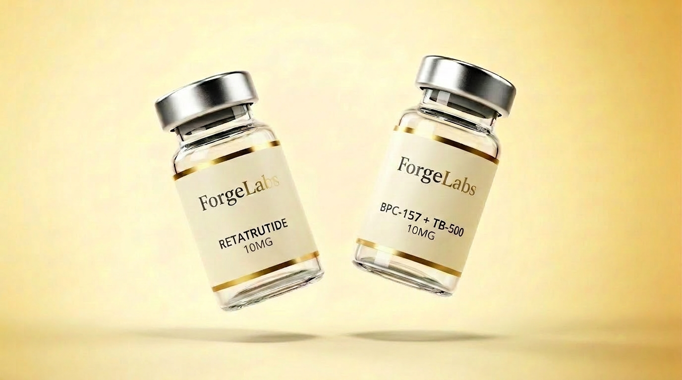 ForgeLabs premium peptide vials